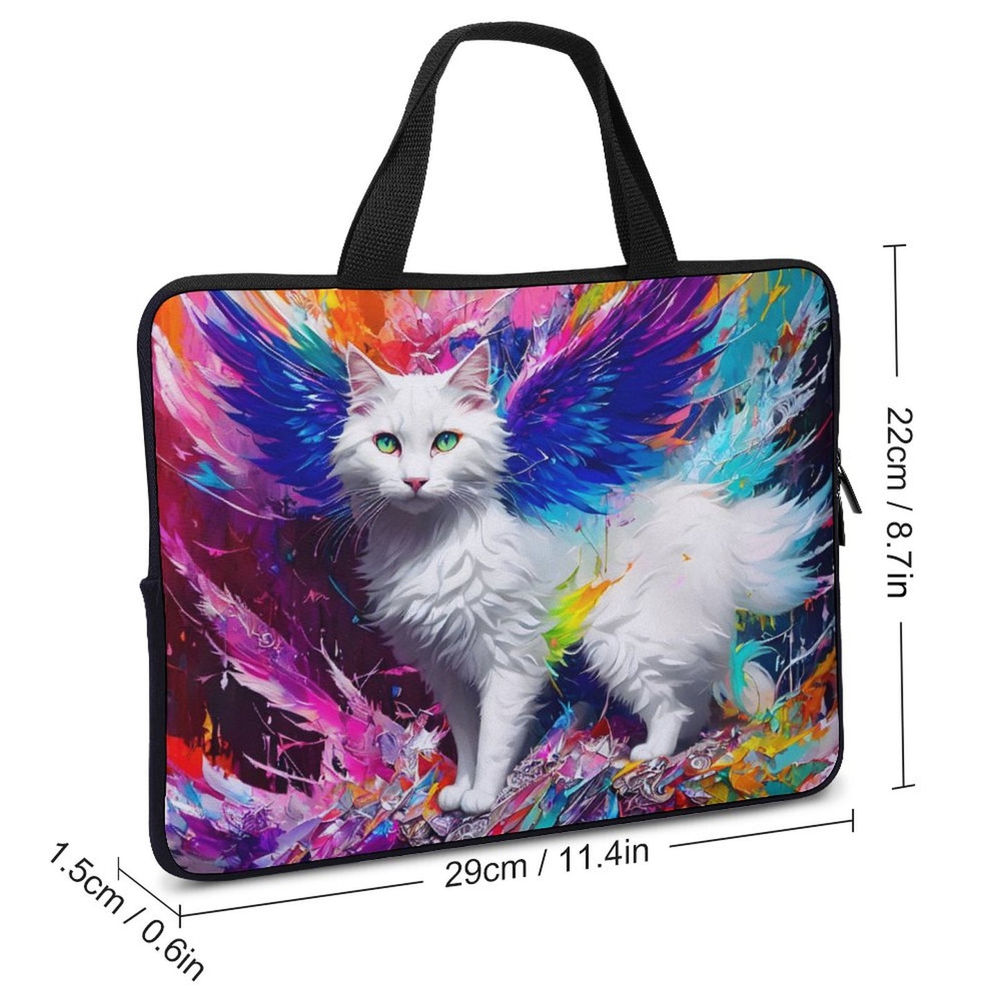 Female Witch Laptop Bags