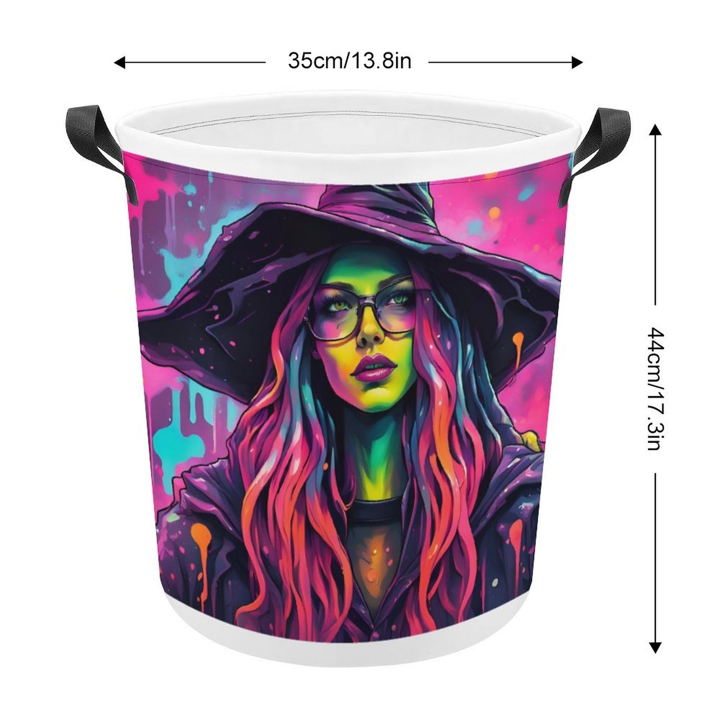 Street Witch Laundry Basket